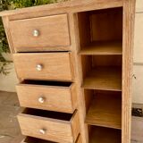 Small workshop furniture in ceruse oak 1950