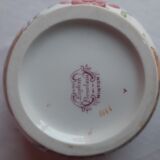 Minton porcelain covered baluster sugar bowl, 19th century