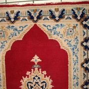 Tapis Vintage Kerman en Laine, Années 1970, Élégance Classique du Moyen-Ori