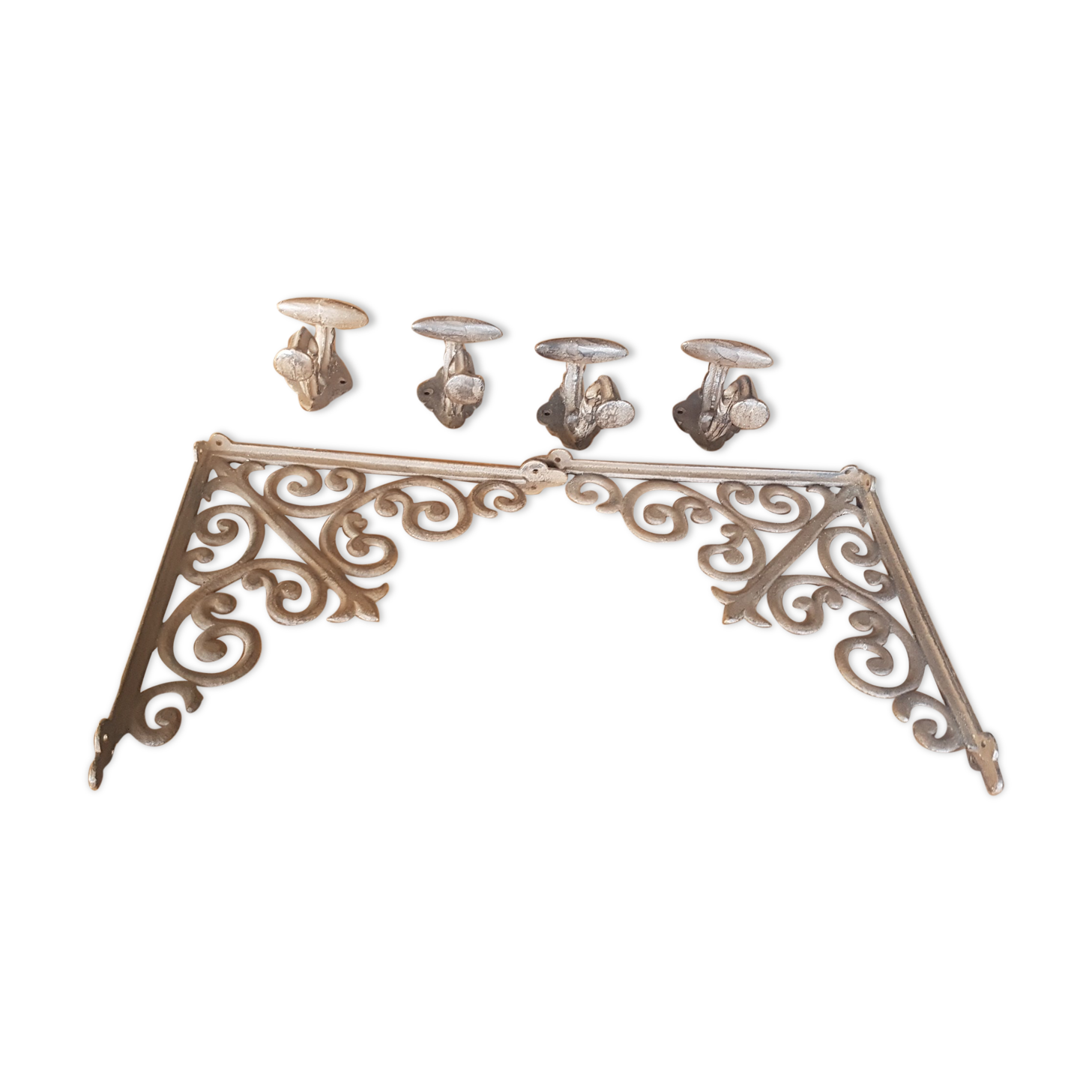 Lot of cast iron pads