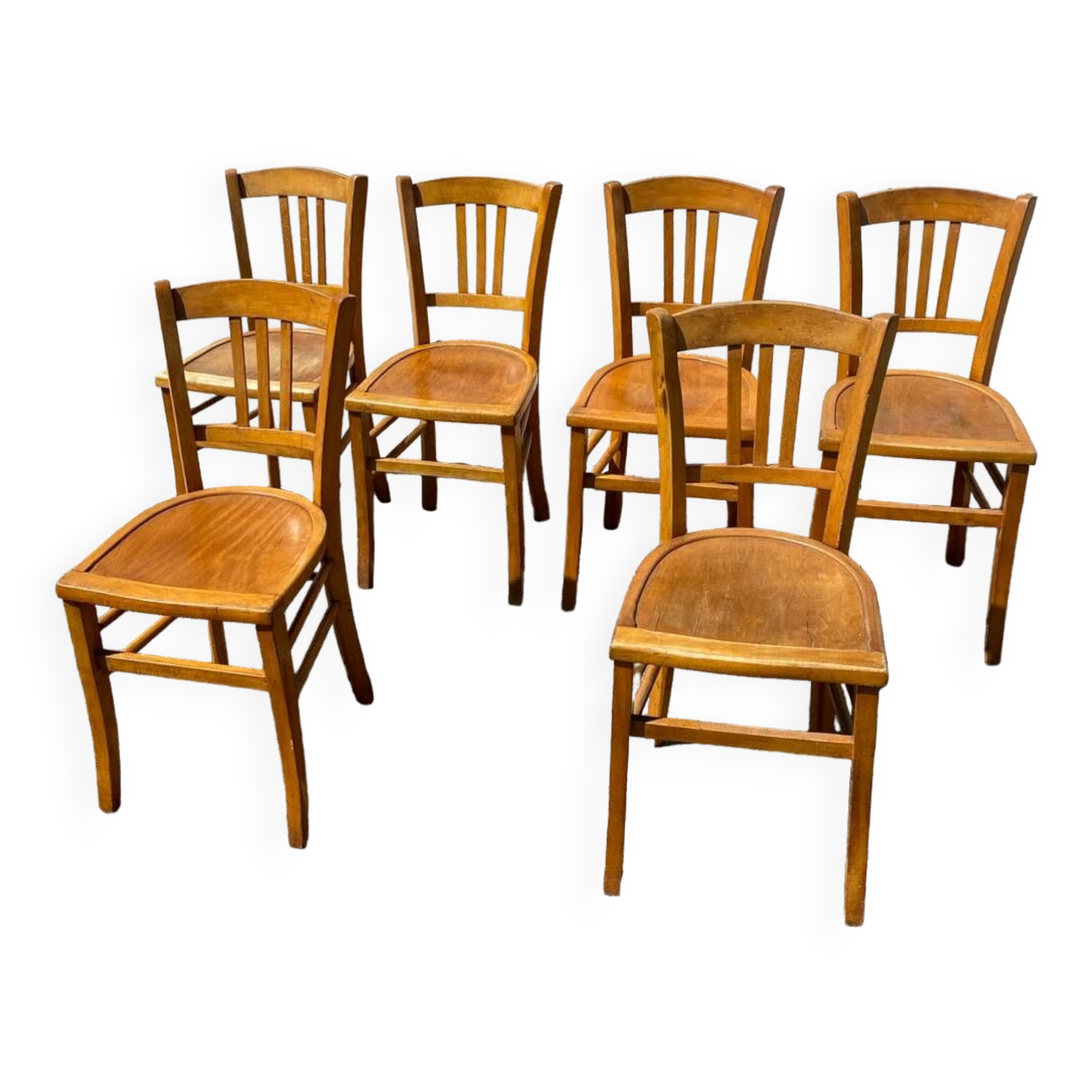 Set of 6 bistro chairs