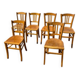 Set of 6 bistro chairs