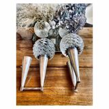 Pair of torch sconces