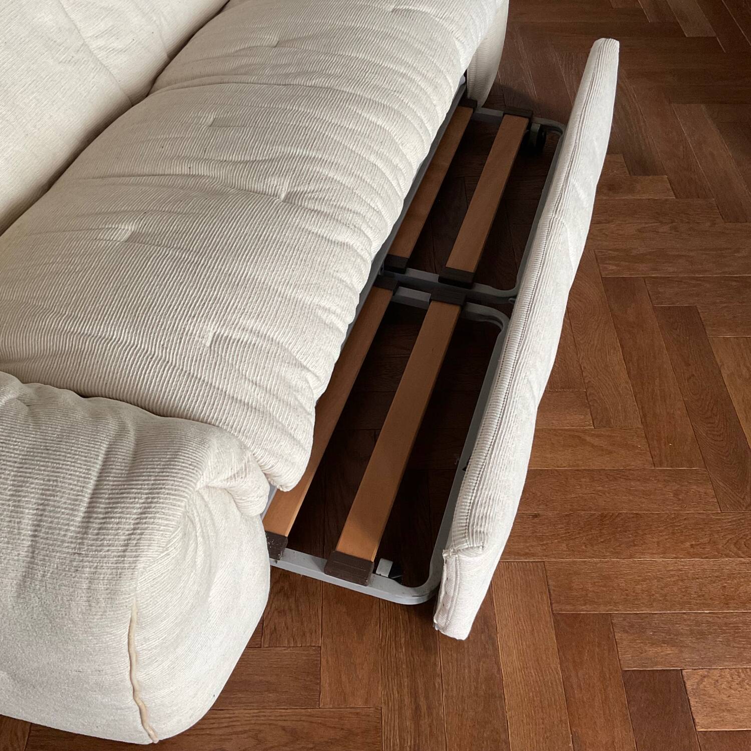 Canapé Ligne Roset modèle Sloop convertible vintage années 70/80