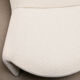 Giancarlo Piretti Alky Lounge Chair in White Bouclé Fabric for Anonima Castelli