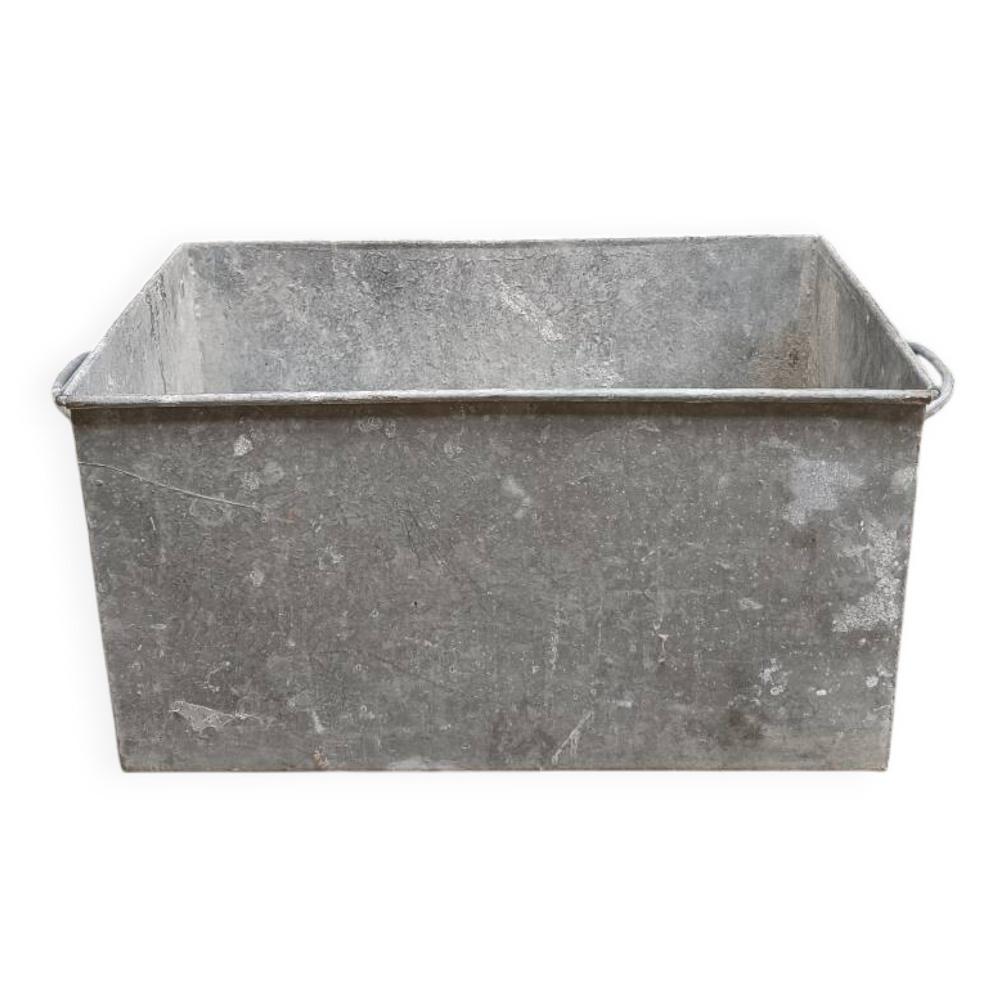 Vintage zinc planter