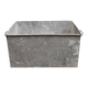 Vintage zinc planter