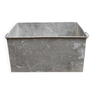 Vintage zinc planter