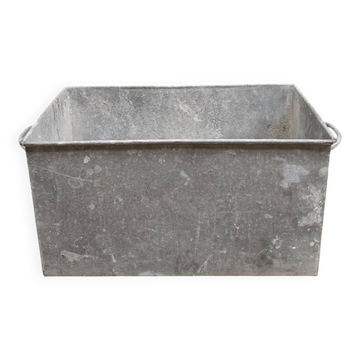 Vintage zinc planter