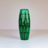 Large Green Midcentury Ceramic Vases and Upsala Ekeby "Capri" Bowl/Tray from the 1950s