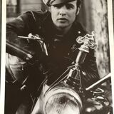 Vintage Marlon Brando in "The Wild One" POSTER, Delta Production M30