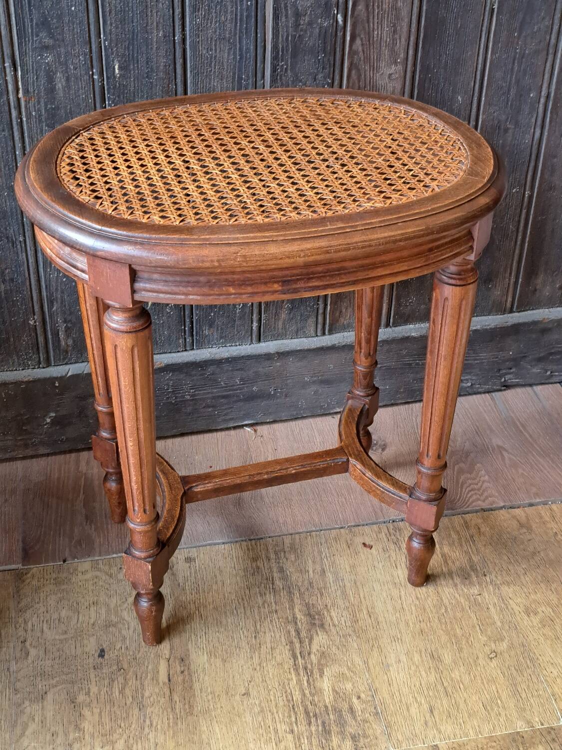 Antique piano stool