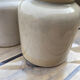 Trio glazed stoneware pots