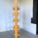 Bookcase on solid beech legs from the 80s