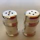 Salt and pepper set silver-plated Saint Hilaire
