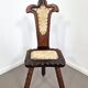 Spanish tripod stool | Cow hide