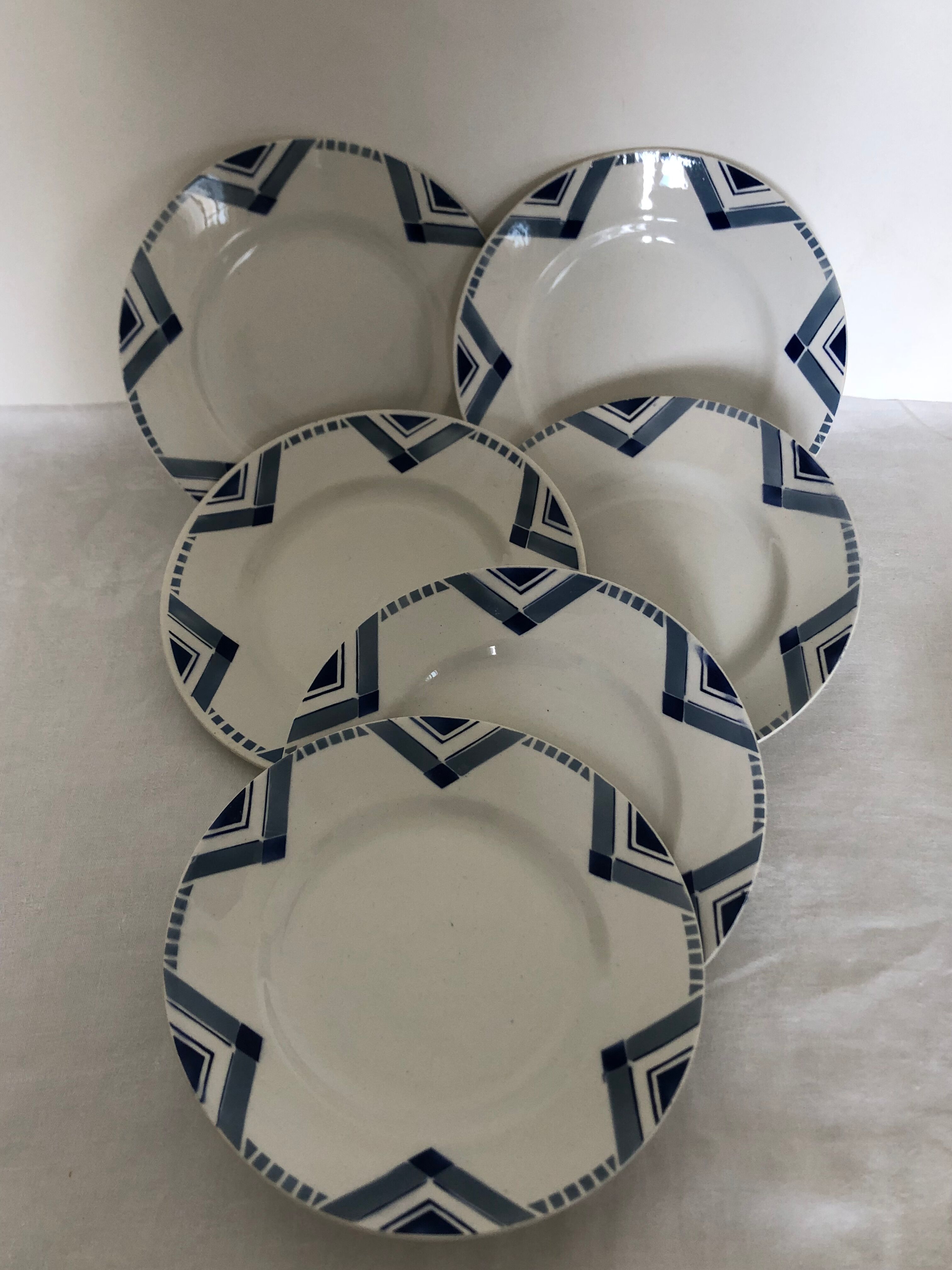 6 flat plates Moulin des loups Pax service