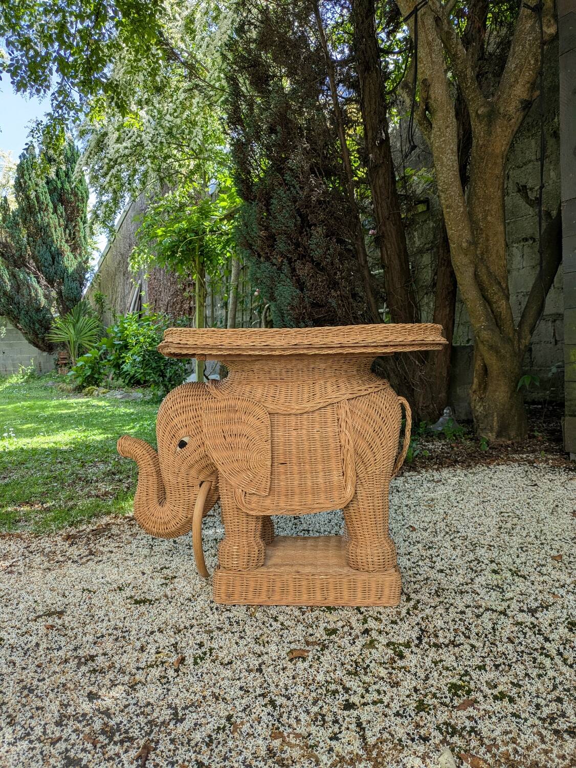Elephant side table