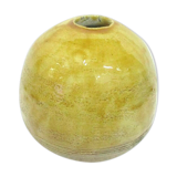 Homemade ceramic "ball" vase