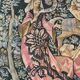 Tapisserie vintage sérigraphiée à la main en France