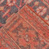 3x11 Vintage Pastel Pink Vintage Runner Rug, 84x335Cm