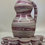 Vintage ceramic service by Piccolo Lampecco in Maredsous