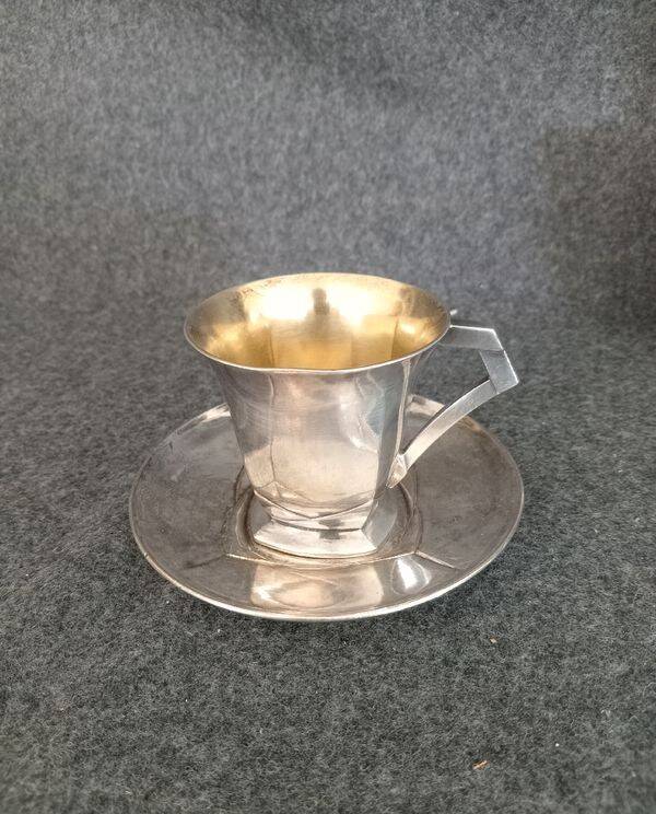 Art Deco dinner service set, 1935, designed by Sue and Mare