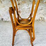 Pair of Baumann bistro chairs, circa 1950's