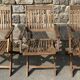 Trio of Folding Acacia Wood Armchairs – Garden Furniture by Deuba