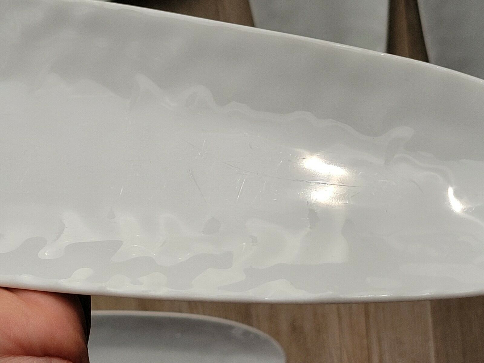 Bernardaud limoges empreinte 8 cuts oblong plates