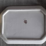 Tray with its 4 vintage cups from the Fives Lille faience factory