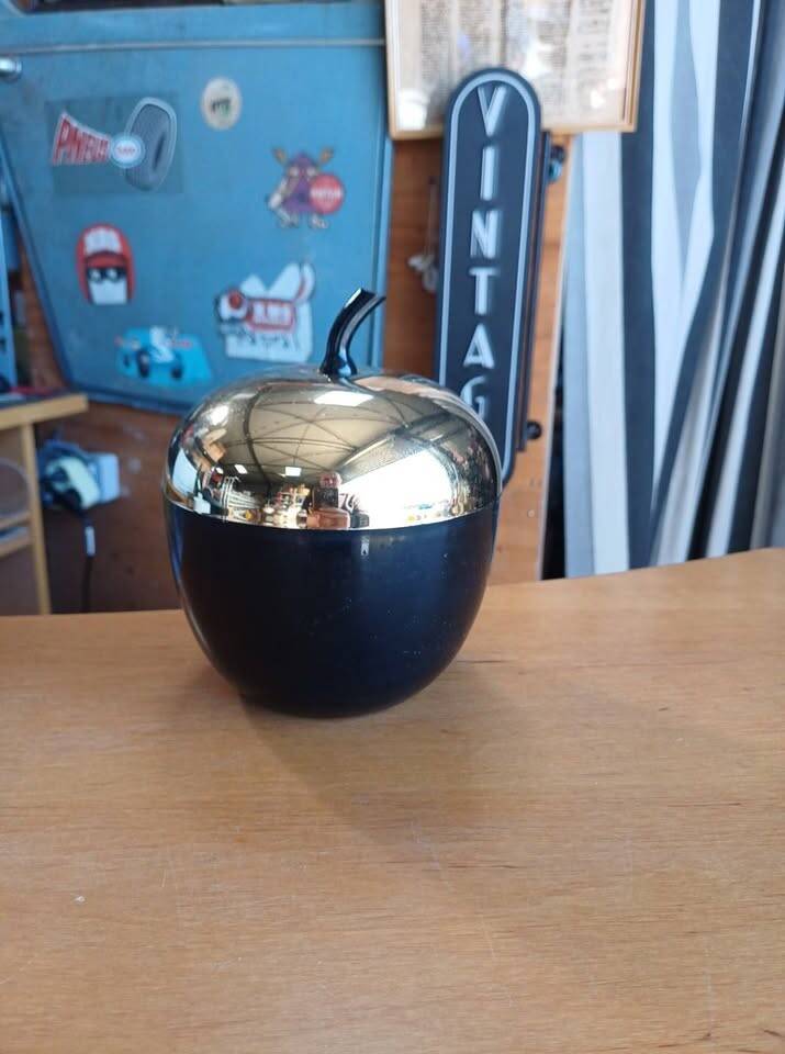 Vintage Apple Ice Bucket - Freddotherm (Space Age Design)
