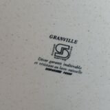 Six assiettes à poisson Sarreguemines "Granville"