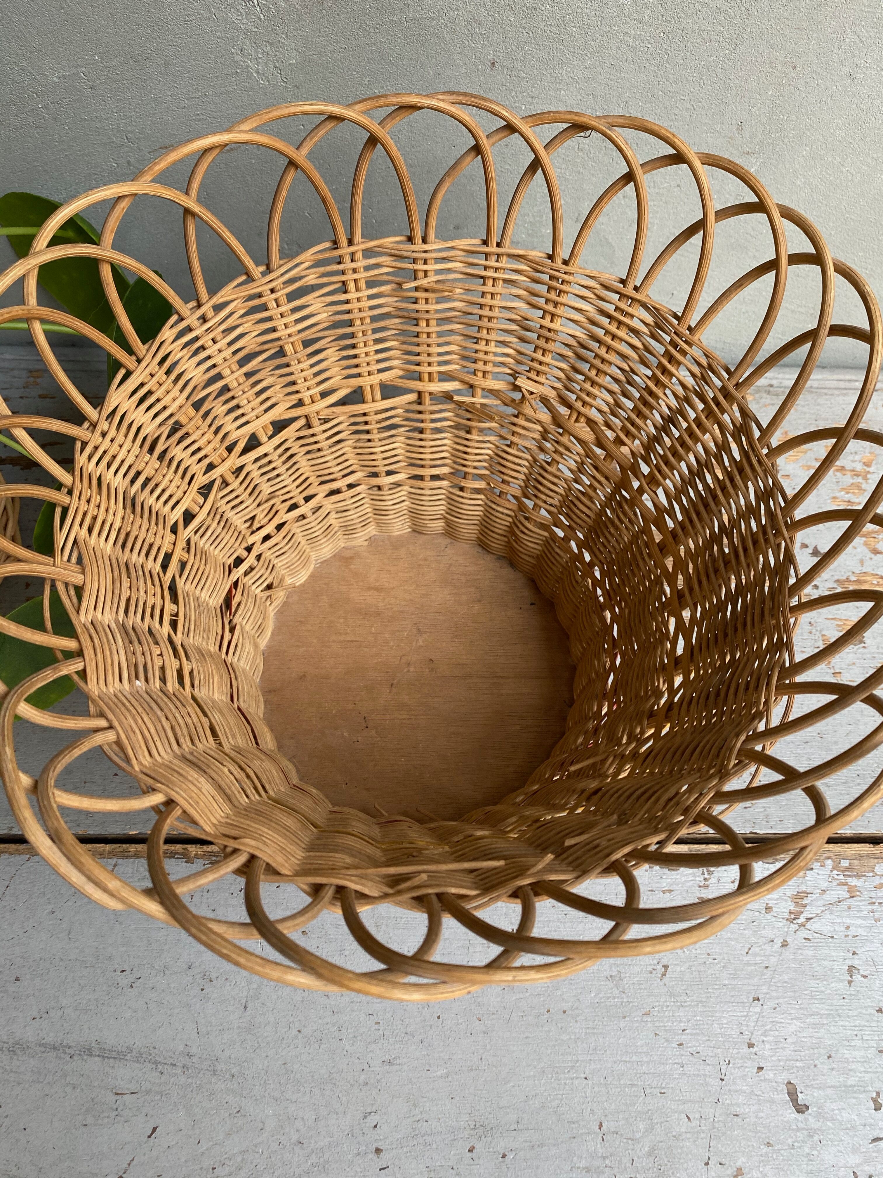 Corbeille à papiers vintage