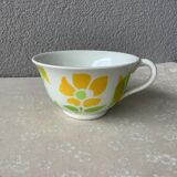 Cup Digoin Sarreguemines art deco