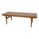 Table basse en teck du milieu du siècle par Johannes Andersen pour CFC Silkeborg, Danemark