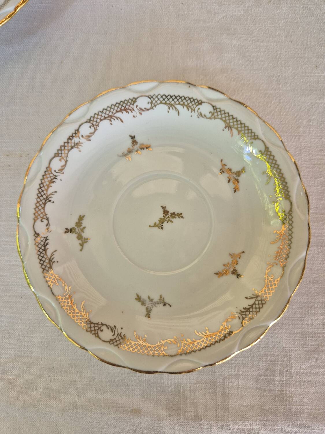 MS Limoges coffee service cups and saucers