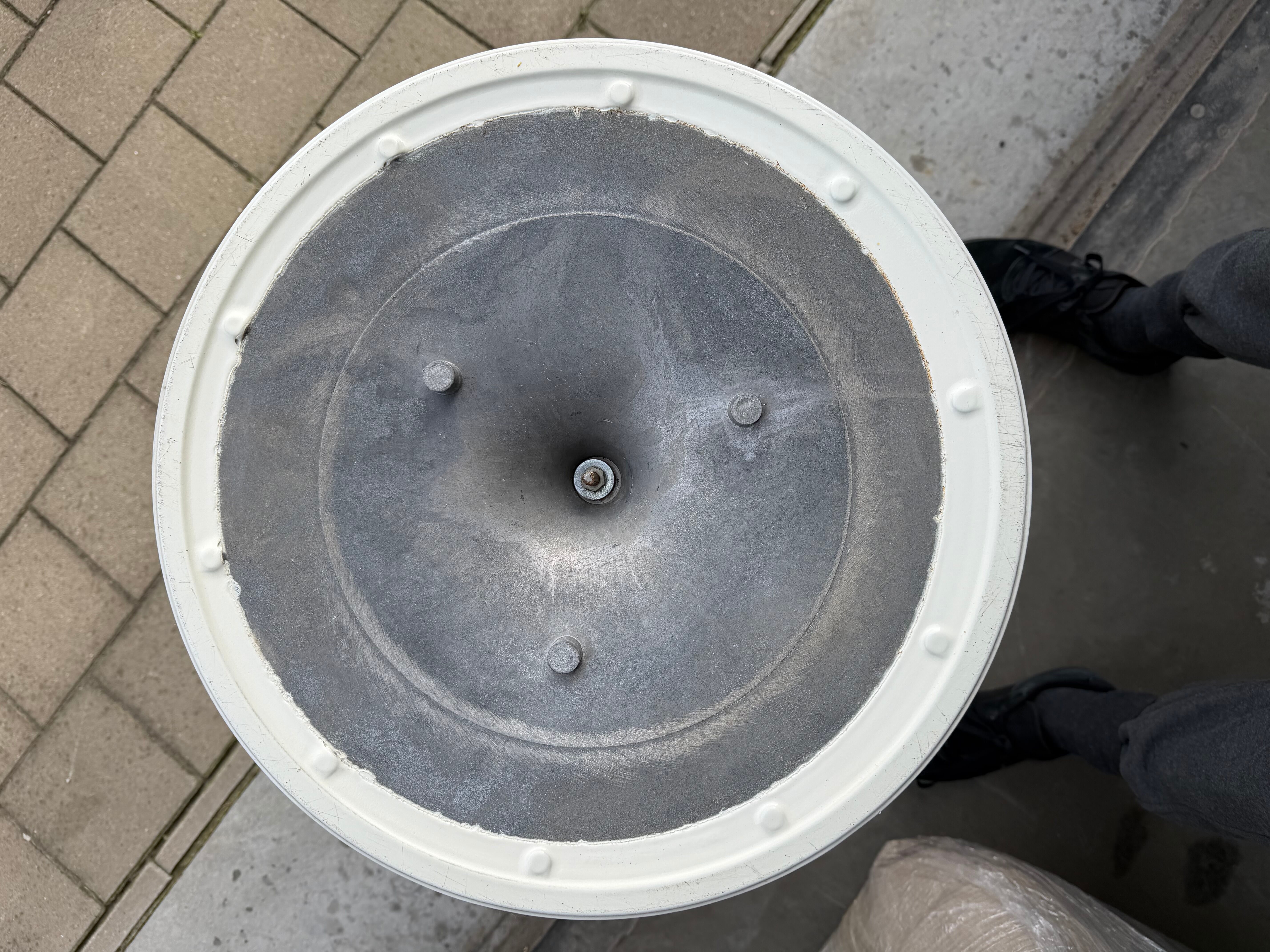 Original oval coffee table Knoll Tulip Eero Saarinen Carrara