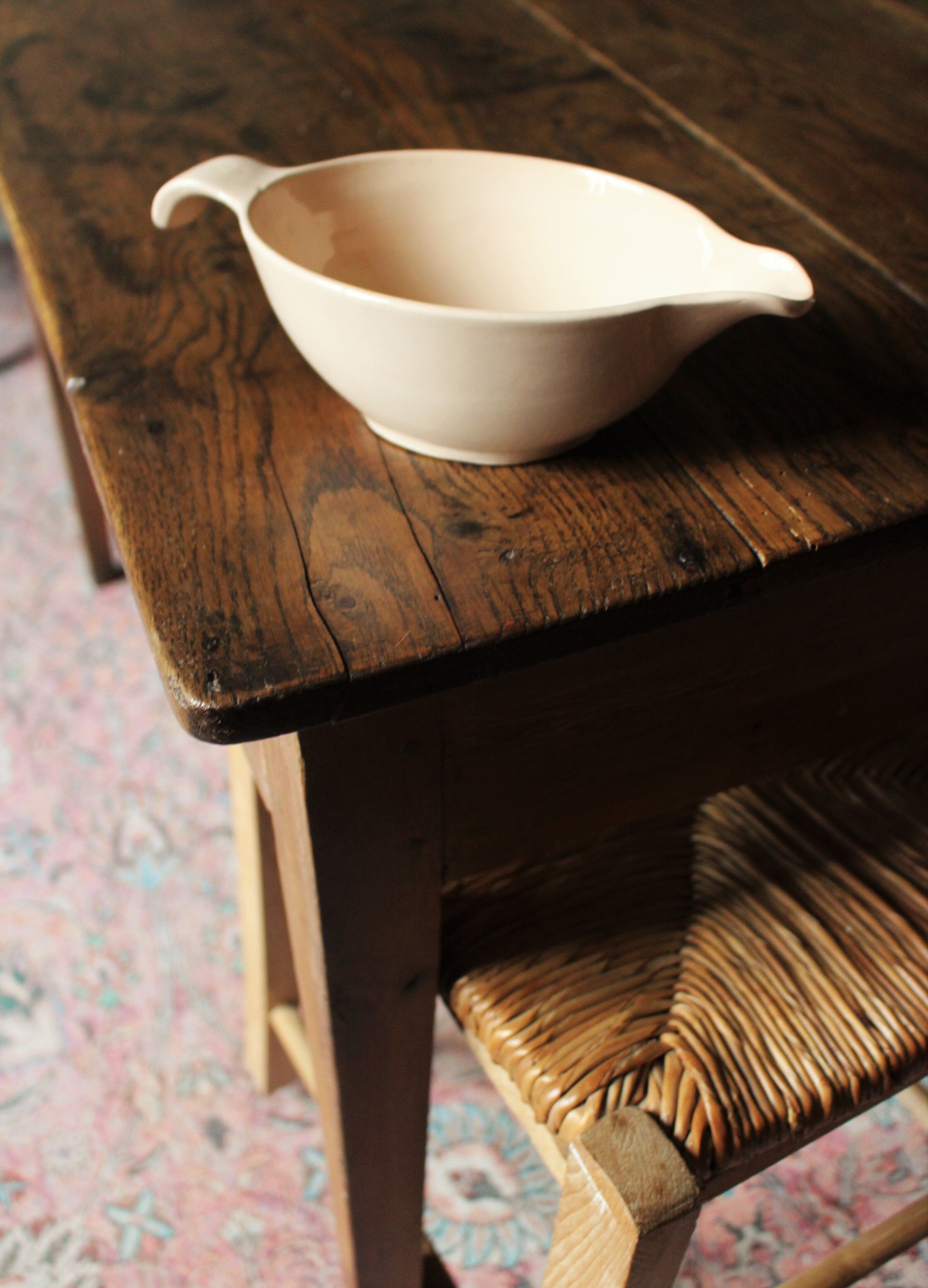 Saucière Rose Digoin Sarreguemines