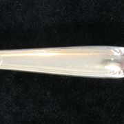 12 dessert knives Boulenger in silver metal stainless steel blade modele regence berry