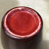 St. Radegonde Gustave Asch Vase, ceramic ox blood