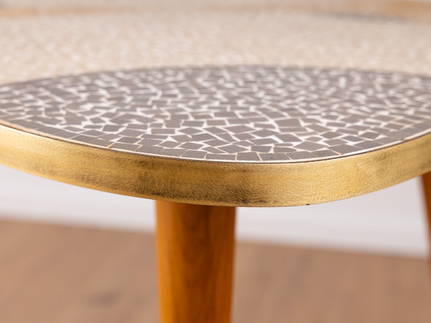 1950s mosaic coffee table