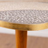 1950s mosaic coffee table