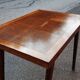 Table transformable pieds compas années 50