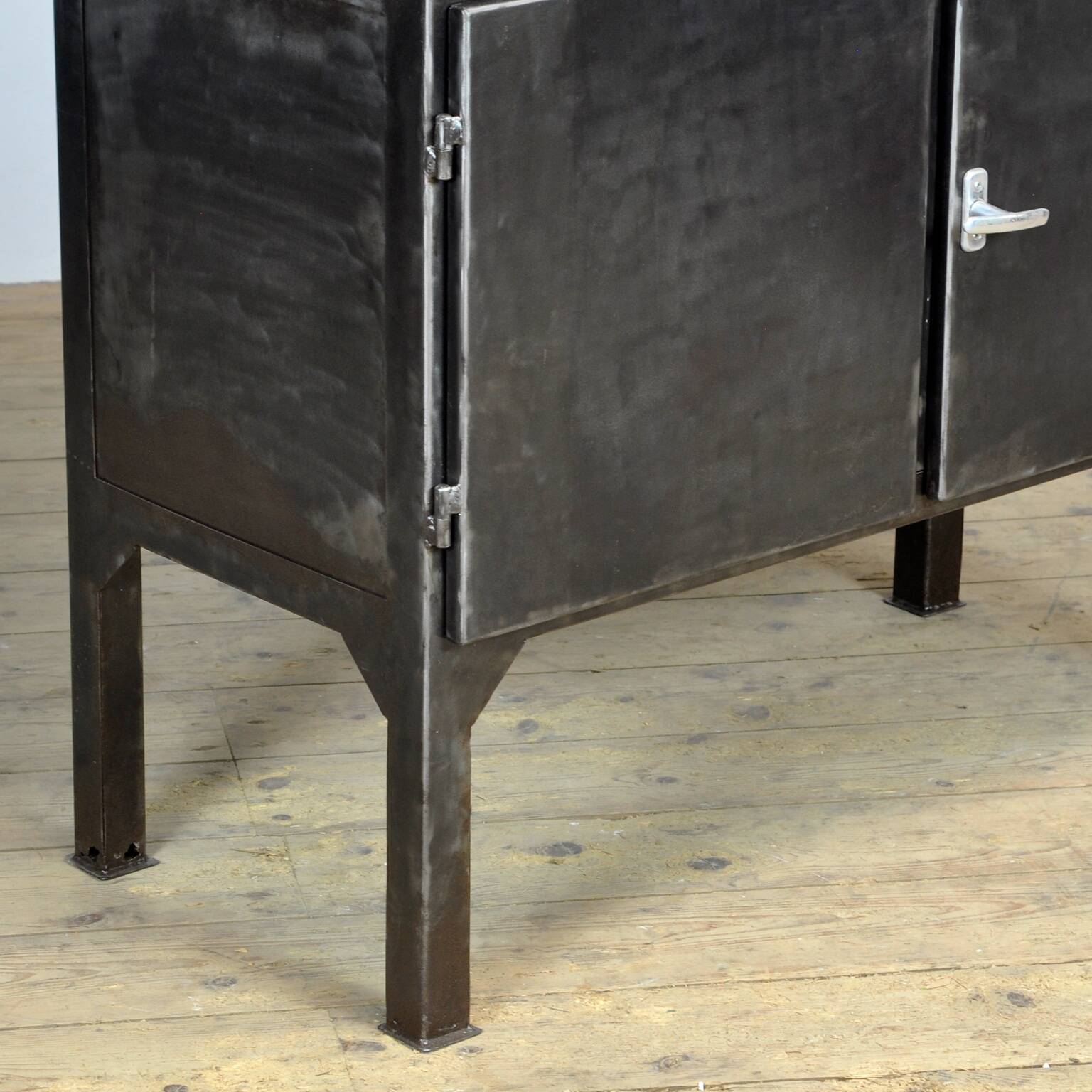 Polished Medical Cabinet, 1970's