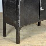 Polished Medical Cabinet, 1970's