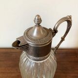 Ewer, Glass and tin, circa 1950