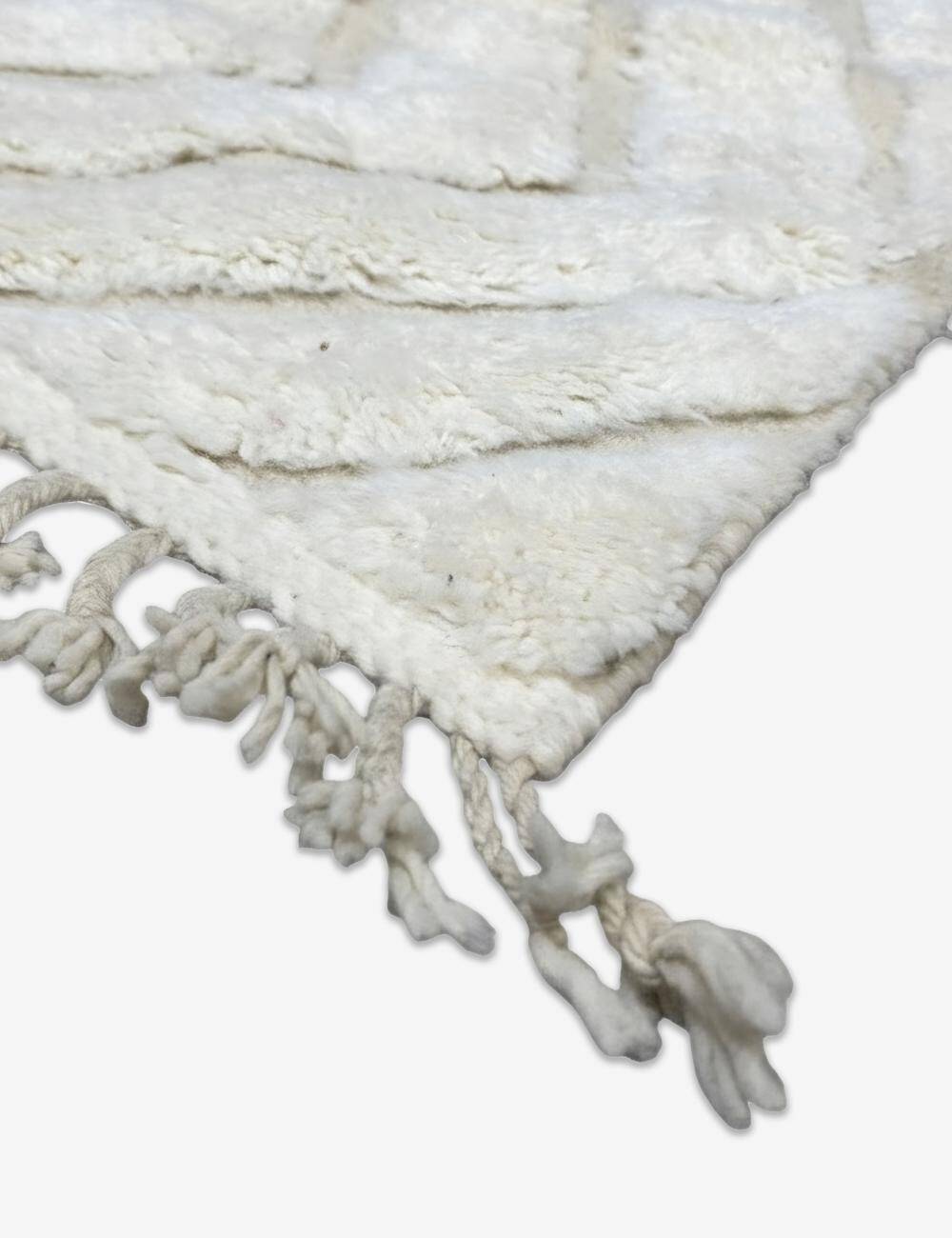 Tapis blanc Berbère - 300 x 196 cm
