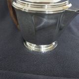 Boulenger coffee and tea service in silver metal