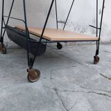 Serving trolley Mathieu Mategot model "Trolley" 1954